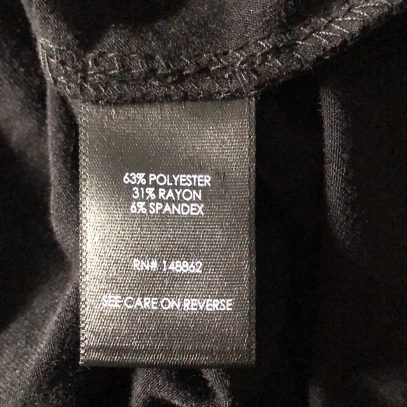 NWT Torrid Dress Mini Jersey Bodycon Dress Black Plus Size 00 and 1X - Picture 9 of 10